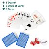 11.5g Poker Chip Set for Texas Holdem with Aluminum Case Clay Poker Chips Set