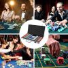 11.5g Poker Chip Set for Texas Holdem with Aluminum Case Clay Poker Chips Set